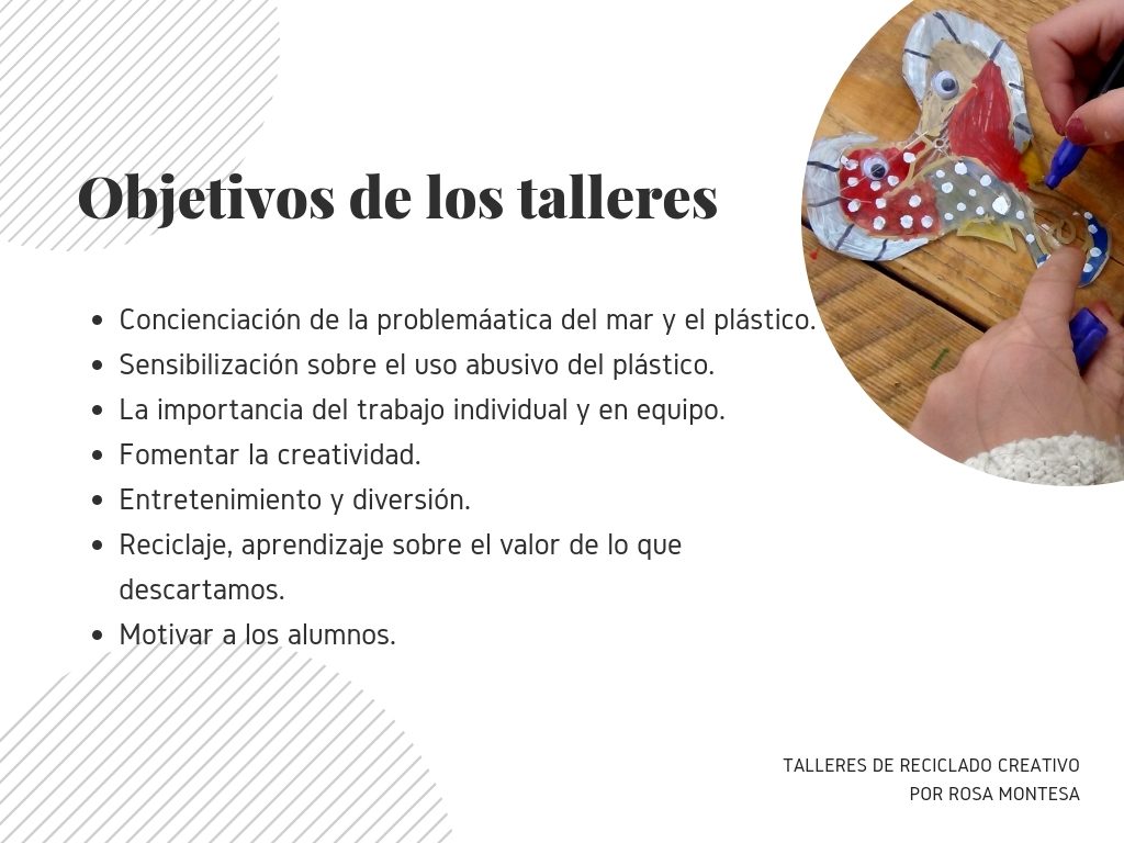 Talleres de Reciclado Creativo en el colegio La Purísima