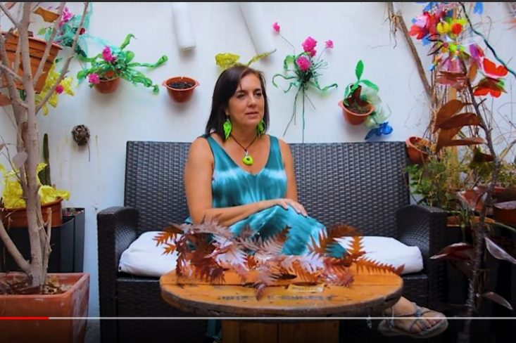 vídeo rosa montesa artista por Nerea Díez